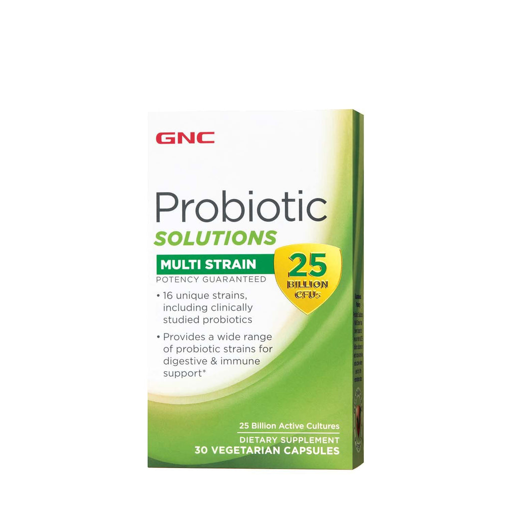 [Australia] - GNC Probiotic Solutions Multi Strain 25 Billion CFUs - 30 Capsules 