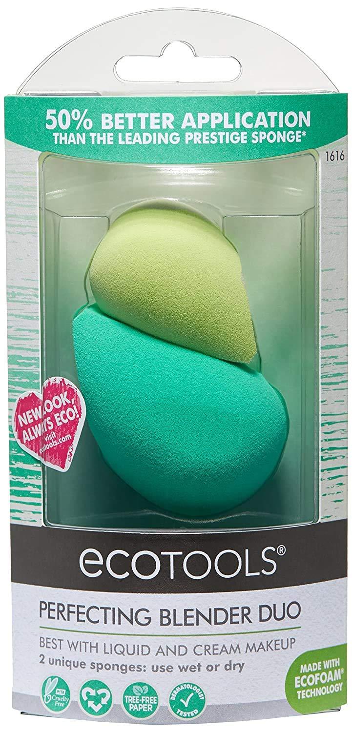 [Australia] - EcoTools Perfecting Blender Duo, 2 Beauty Sponges for Flawless Foundation Coverage 