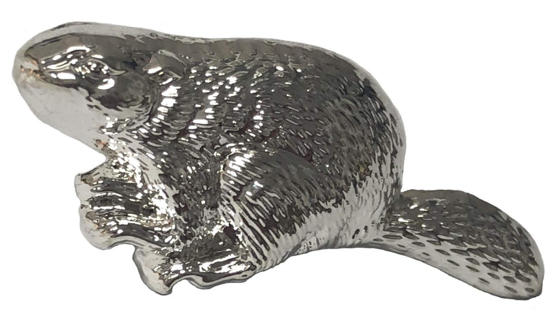 [Australia] - Aquinas Scout Products Silver Tone"Silver Beaver Award" Lapel Pin, Small 
