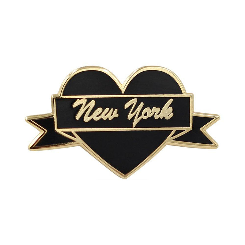 [Australia] - New York Enamel Pin by Real Sic - NYC Lapel Pin - I Love New York Souvenir Pin for Jackets, Backpacks, Bags, Hats & Tops 