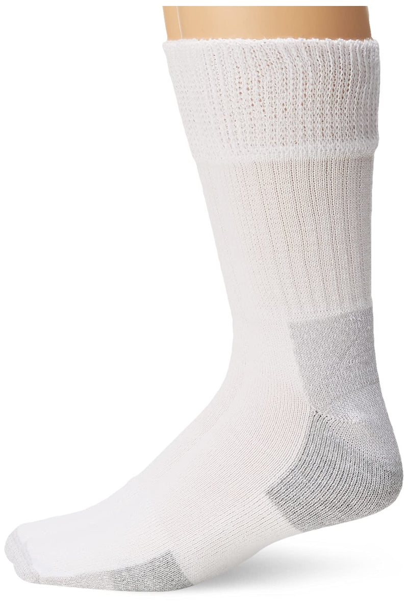 [Australia] - Dr. Scholl's Men's Diabetes & Circulator Socks, White, 7-12 