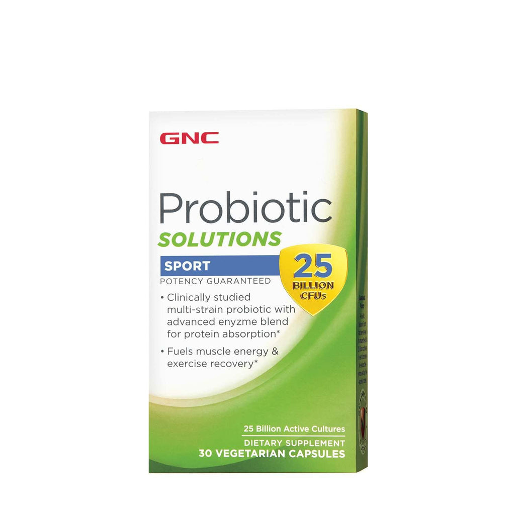 [Australia] - GNC Probiotic Soultions Sport with 25 Billion CFUs, 30 Capsules, Daily Probiotic Support 