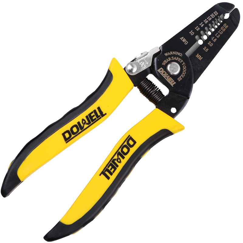 [Australia] - DOWELL 10-22 AWG Wire Stripper Cutter Wire Stripping Tool And Multi-Function Hand Tool，Professional Handle Design And Refined Craftsmanship. 