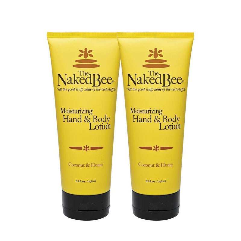 [Australia] - The Naked Bee Coconut & Honey Moisturizing Hand & Body Lotion, 6.7 Oz - 2 Pack 