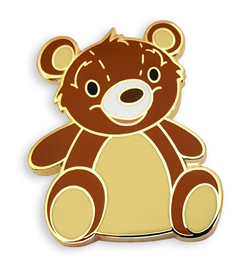 [Australia] - Pinsanity Cute Teddy Bear Enamel Lapel Pin 