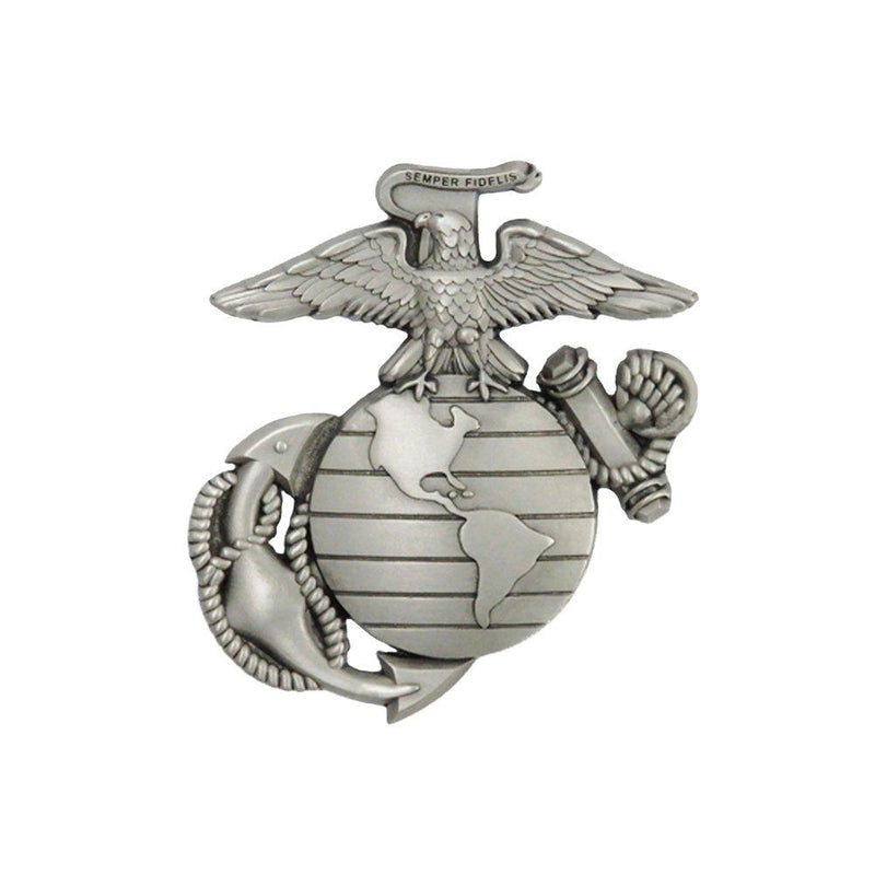 [Australia] - Indiana Metal Craft US Marine Corps EGA OR Bulldog Solid Pewter Lapel Pin Made in USA 