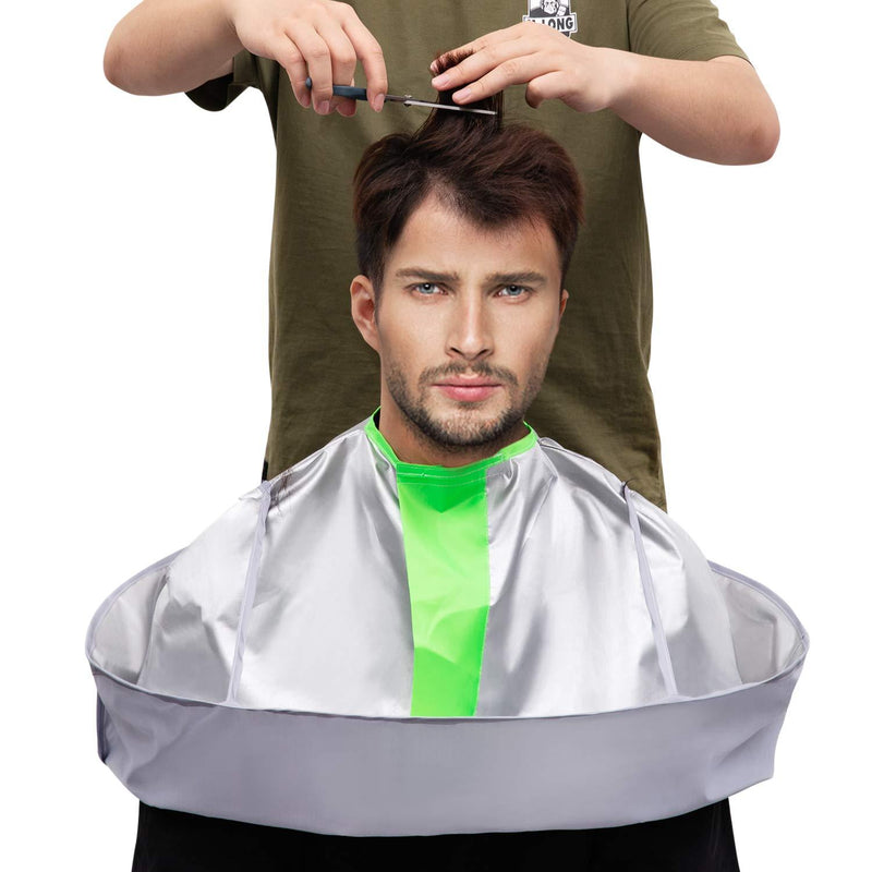 [Australia] - Hair Cutting Capes for Adult/Kids Umbrella Design Barber Salon Cape Keep Hair Off Clothes and Floor 