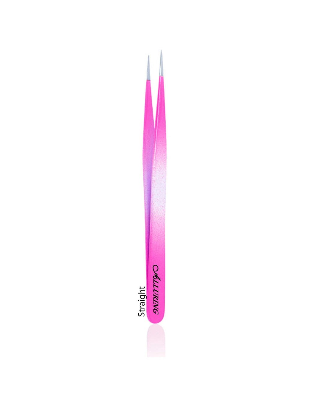[Australia] - Alluring Ombre Bright Pink & Light Blue Tweezers Straight 