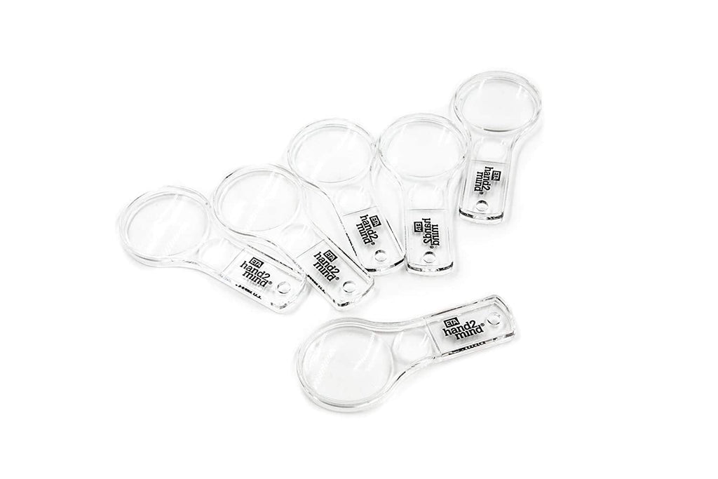 [Australia] - hand2mind Hand Lens 3X and 6X Magnifier for Home, Classroom, Indoor and Outdoor Use (Pack of 6) 