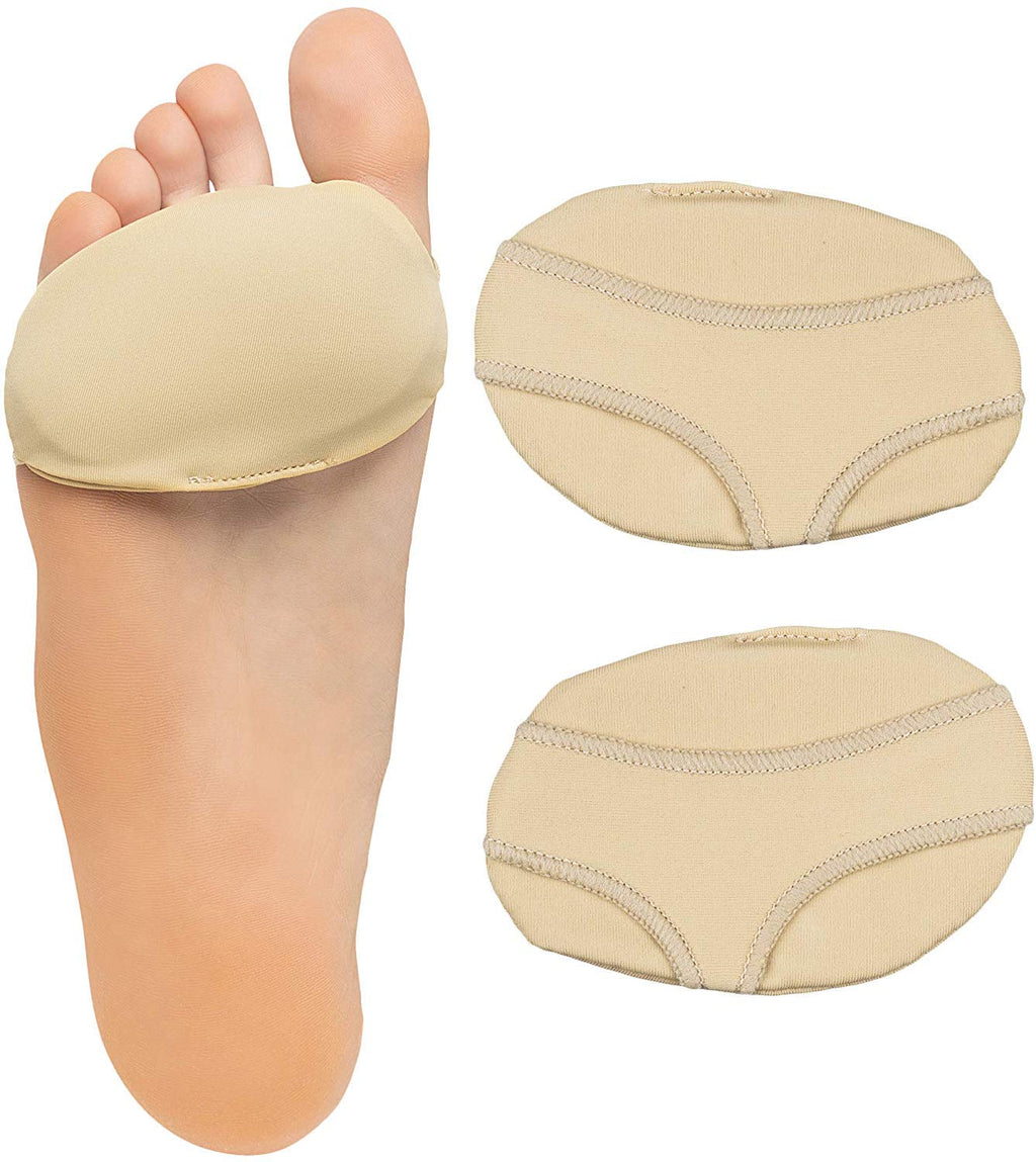 [Australia] - ZenToes Ball of Foot Pads Metatarsal Cushions for Metatarsalgia, Arthritis and Sesamoid Pain Relief 1 Pair (Large, Women 8-10, Men 9-11) Large (Pack of 2) 