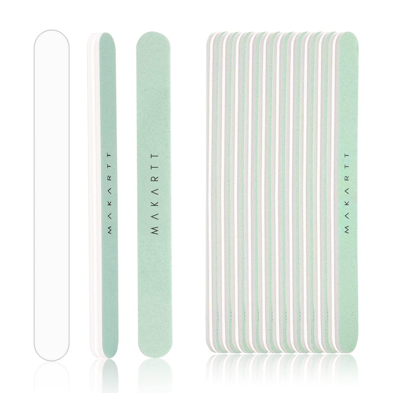 [Australia] - Makartt Fine Nail Buffer Block Shiny Nail Buffer 10PCS Natural Nail Polisher for Natural Nails Nail File 400 and 6000 Grit, F-06 10 Count (Pack of 1) 