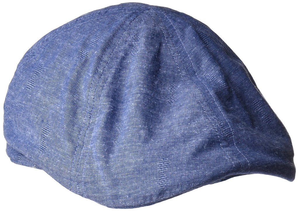 [Australia] - Henschel Men's Lightweight Cotton 6/4 Ivy Hat Large Blue 