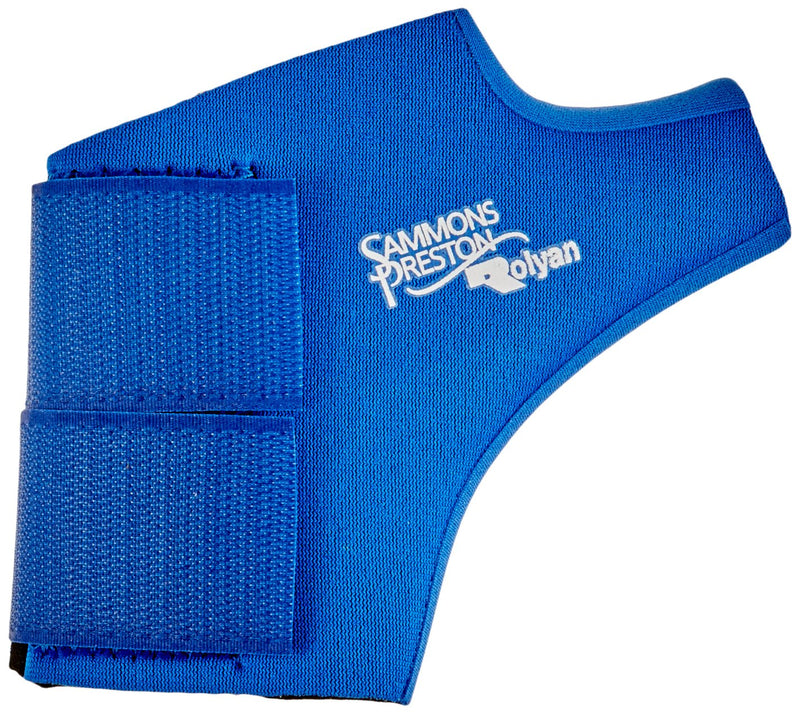 [Australia] - Rolyan - 80957 Neoprene Wrap On Thumb Support, Wrist Compression Sleeve, Thumb Support, Thumb Brace Maximum Hand Function, Brace Support for Thumb Sprains and Strains from Sports Injuries, Left, Small Wrap On, Left Thumb 