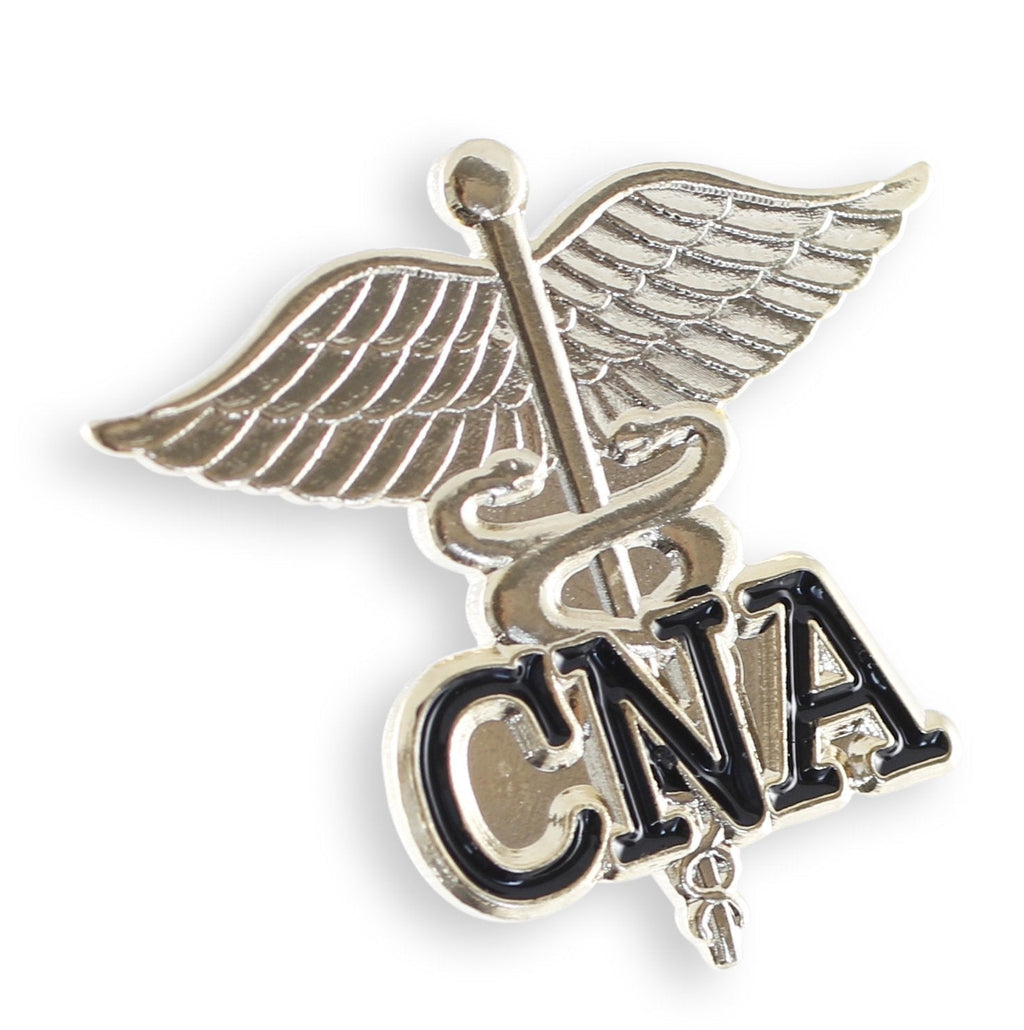 [Australia] - Forge CNA Certified Nurse Assistant Emblem Pin Caduceus (1 Pin) 