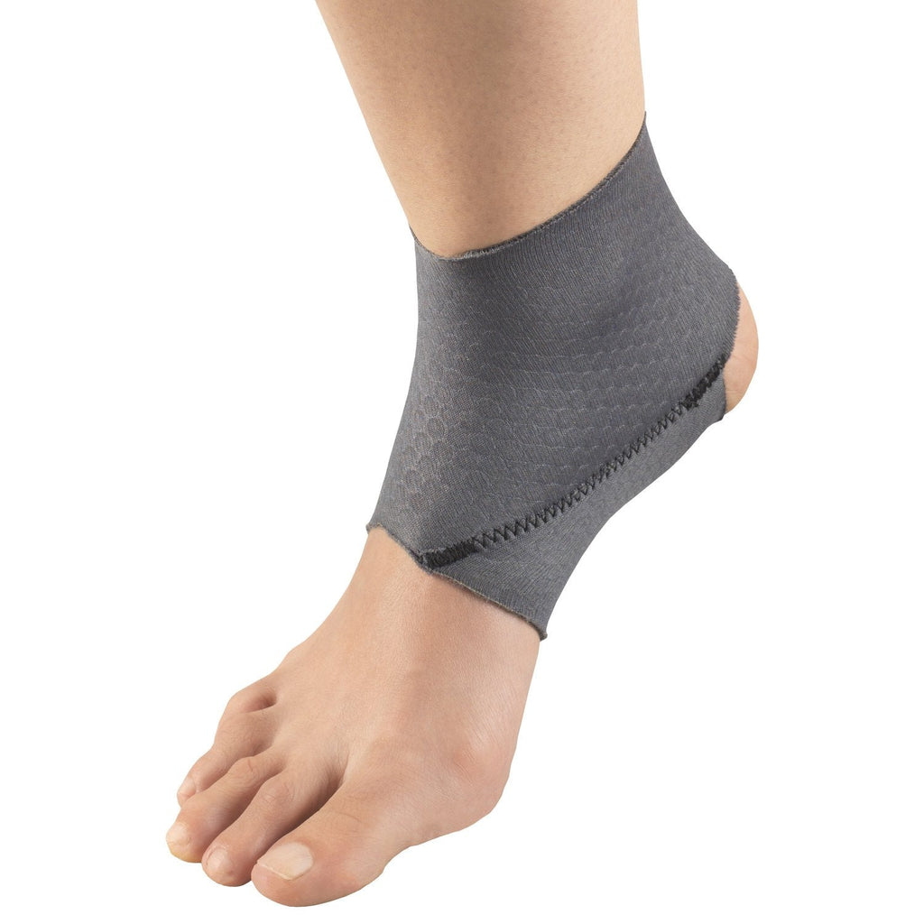 [Australia] - Champion Ankle Brace, Figure 8 Straps, Adjustable Support, Airmesh Fabric, Grey, Small 