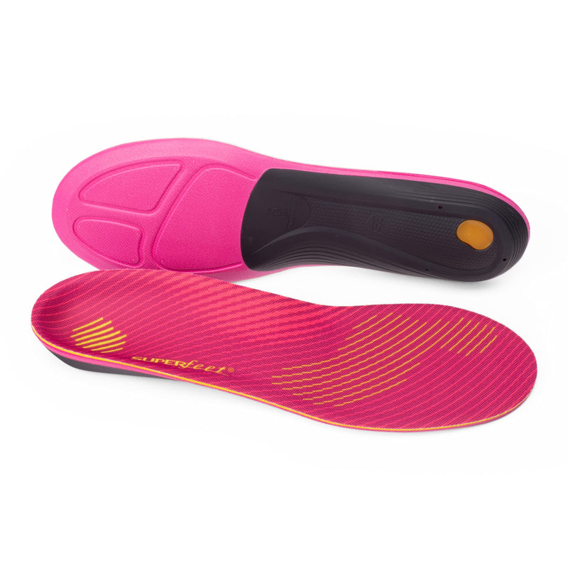 [Australia] - Superfeet Run Comfort Women's Orthotic Insoles - Arch Support Insoles for Running Shoes - Plum - 8.5-10 Women 