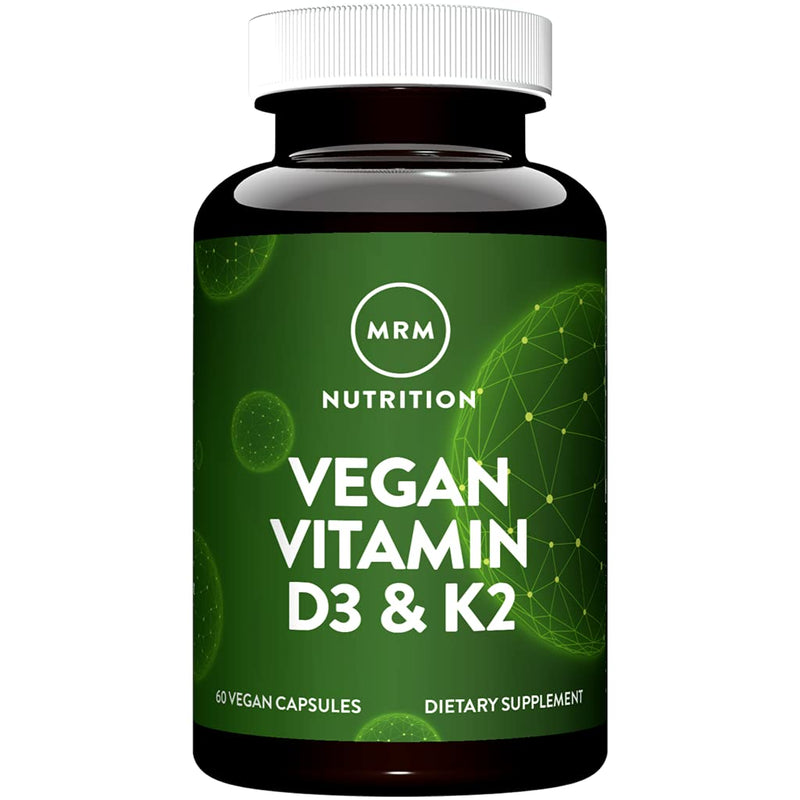 [Australia] - Nutrition Vegan Vitamin D3 & K2 | Bone + Cardiovascular Health | 2500 IU/80mcg | Immune Function | 60 Servings 