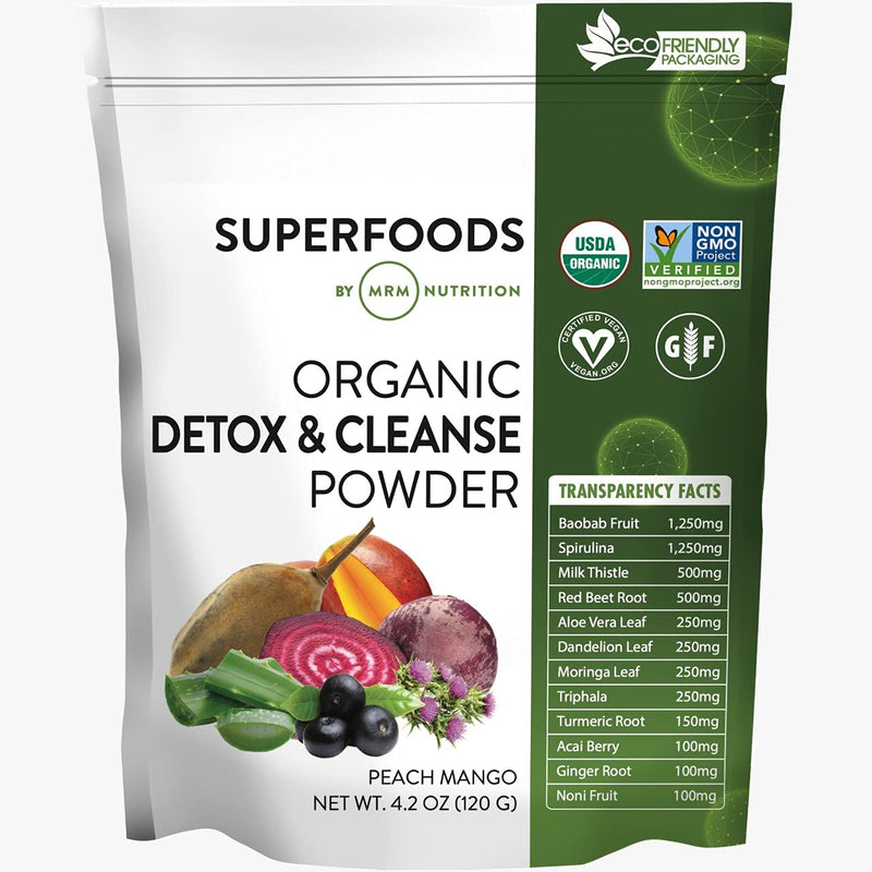 [Australia] - MRM Super Foods - Detox & Cleanse, 4.2 Ounce 