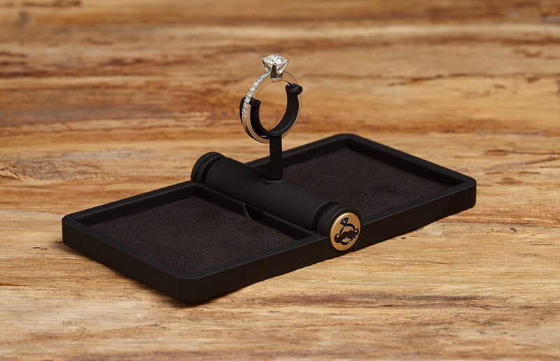 [Australia] - Ring Stash 2.0 - Slim Engagement Ring Box with Rotating Holder 