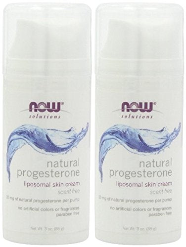 [Australia] - NOW Natural Progesterone Balancing Skin Cream - 3 oz. x 2 Bottles 