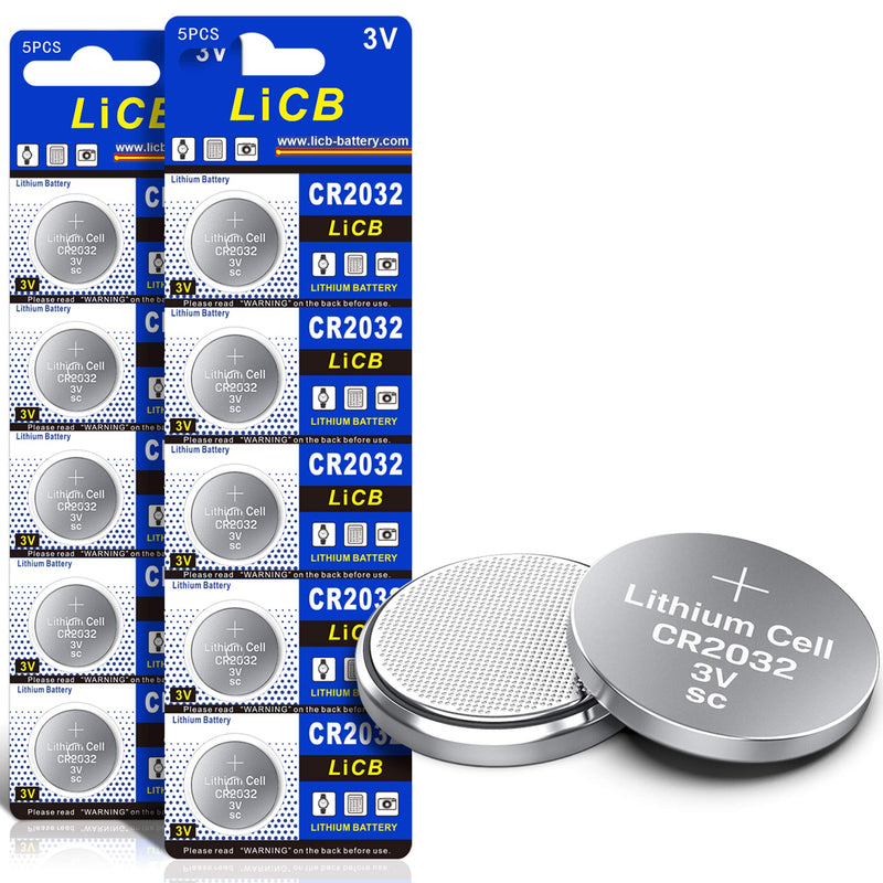 [Australia] - LiCB CR2032 3V Lithium Battery(10-Pack) 