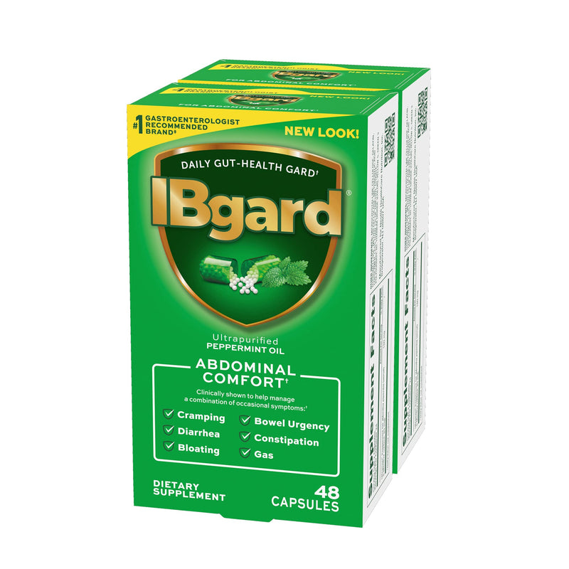 [Australia] - IBgard Daily Gut Health Support Dietary Supplement, 96 Capsules (Packaging May Vary) 48 Count (Pack of 2) 