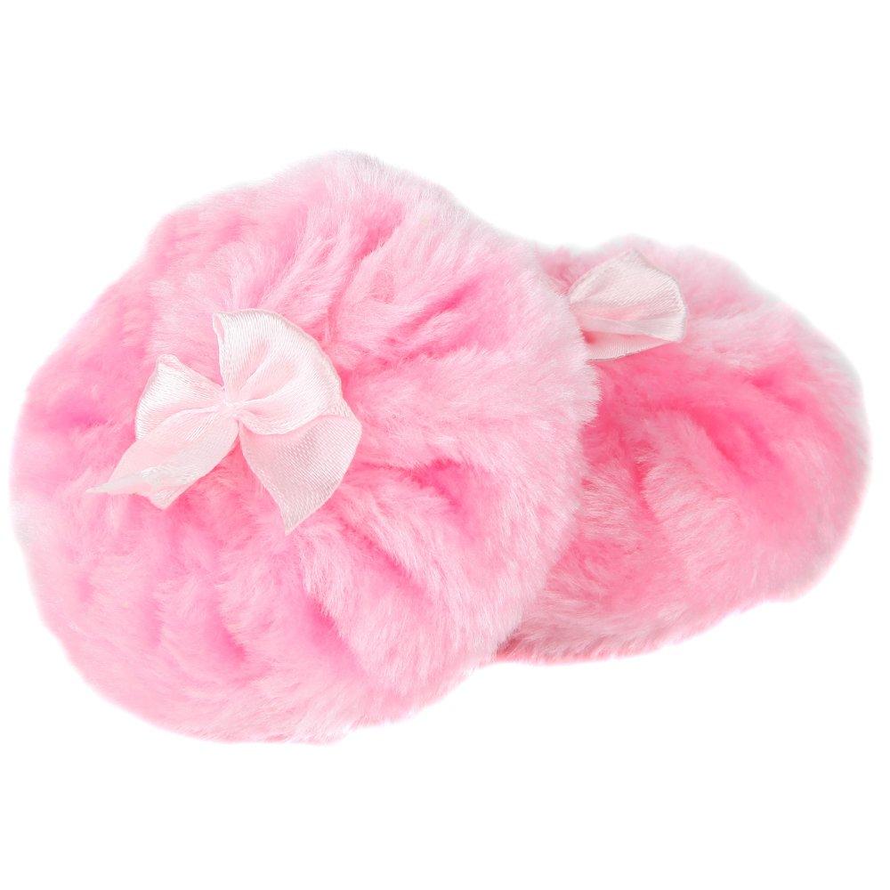 [Australia] - Home-X Soft Fluffy 3.5 Inch Powder Puff. Set of 2. Pink 