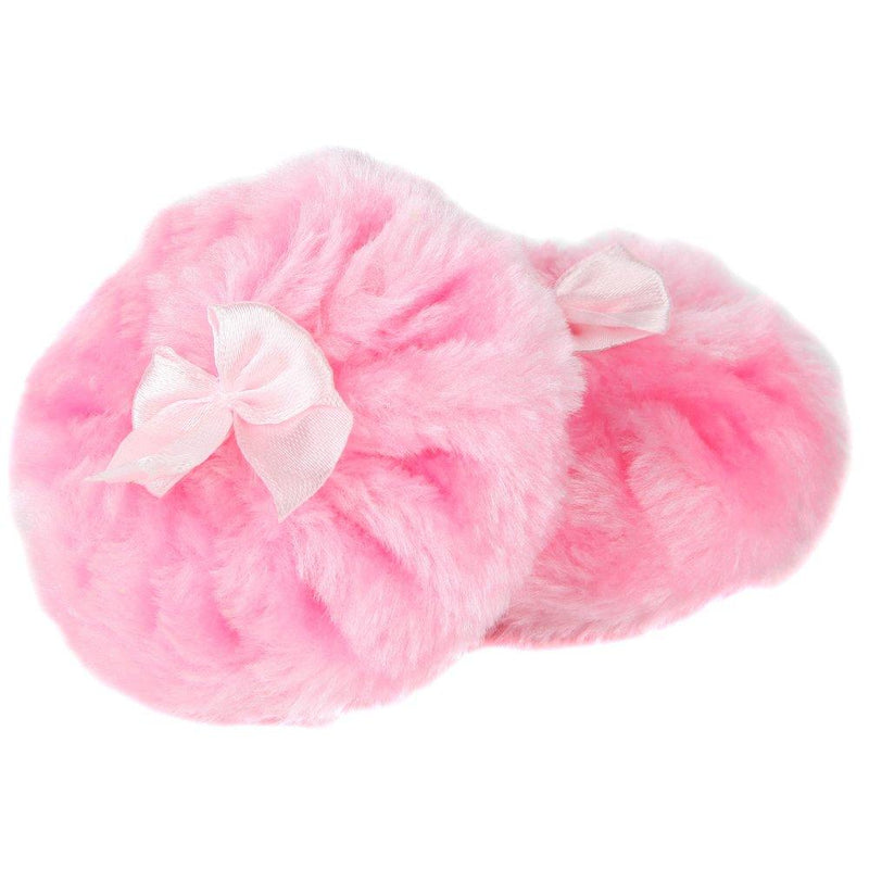 [Australia] - Home-X Soft Fluffy 3.5 Inch Powder Puff. Set of 2. Pink 