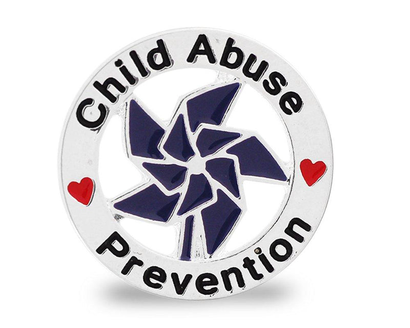 [Australia] - Fundraising For A Cause | Child Abuse Prevention Awareness Pins – Pinwheel Lapel Pins for Child Abuse/Neglect Prevention Fundraising, Awareness, and Gift-Giving 1 Piece 