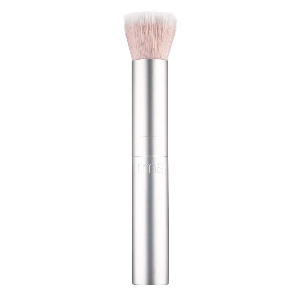 [Australia] - RMS Beauty Skin2Skin Blush Brush - Dual Technology & Ultra-Soft Bristles Ensure Right Amount of Color for Makeup Application - Made with Synthetic Fibers, Vegan & Cruelty-Free (1 Count) 