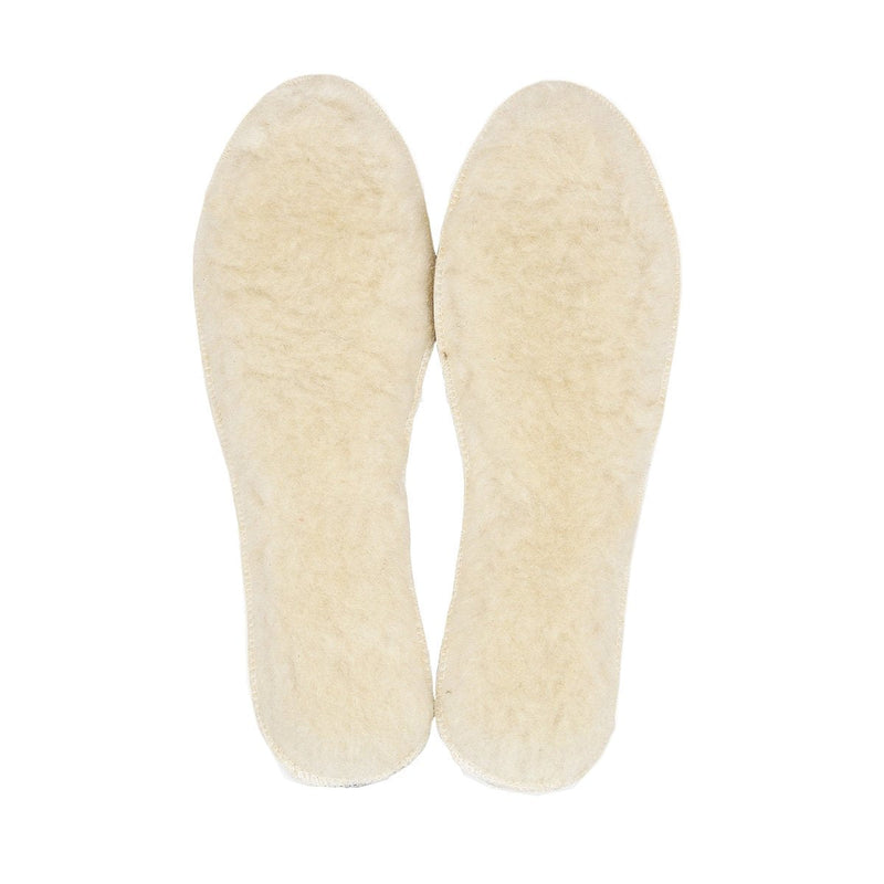 [Australia] - LAMBAA Unisex Sheep Wool Fleece Insoles Warm Soft Cozy 7 Women/5 Men 