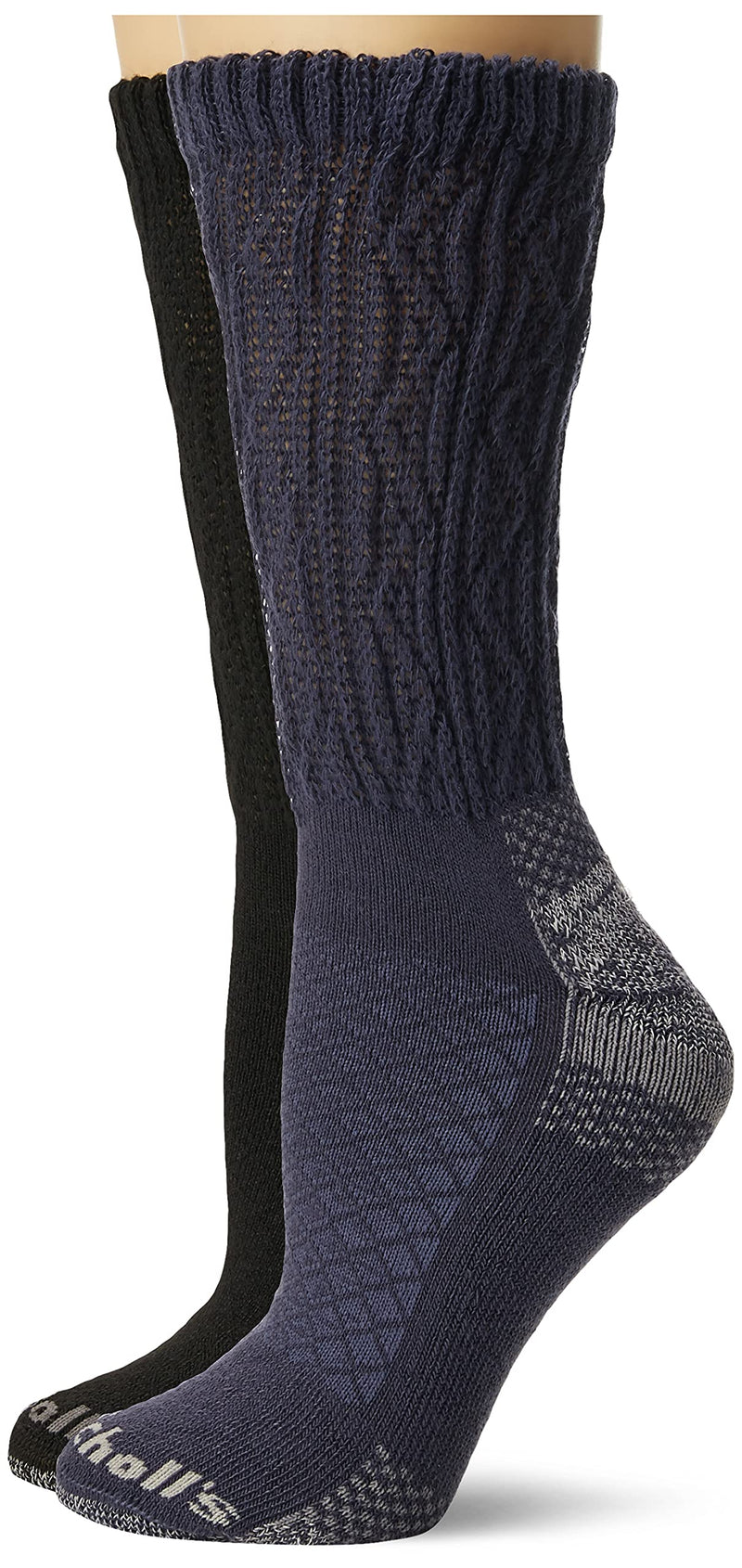 [Australia] - Dr. Scholl's womens Advanced Relief Socks - 2 & 3 Pair Packs 4-10 Denim Black 