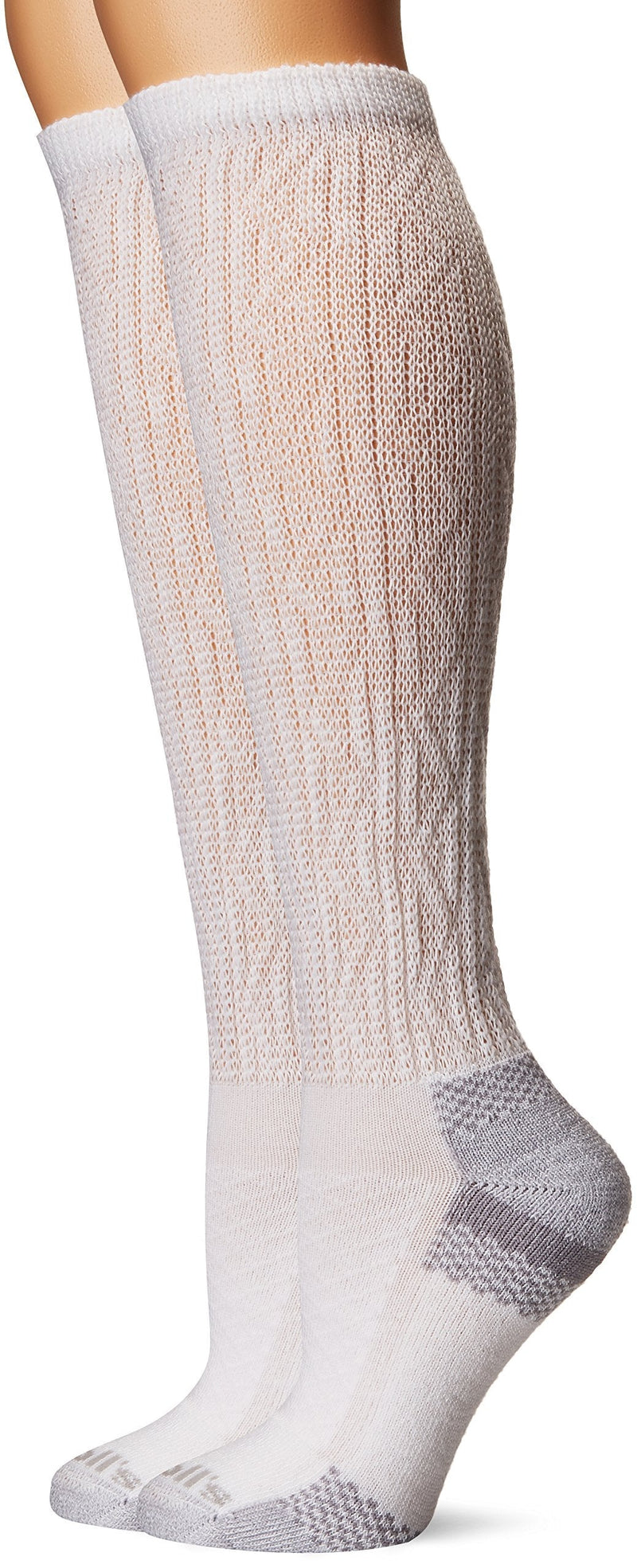 [Australia] - Dr. Scholl's Women's Diabetes & Circulator Socks - 4 & 6 Pair Packs Knee High 4-10 White 