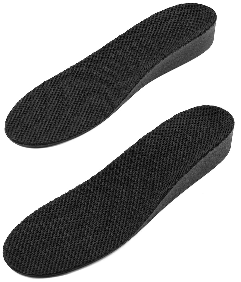 [Australia] - Men Height Increase Insole Full Length Breathable Comfort Lifts/Heel Inserts - 1 Inch Taller IK206 