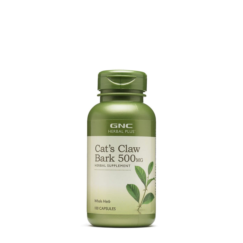 [Australia] - GNC Herbal Plus Cat's Claw Bark 500mg, 100 Capsules, Immune Support 