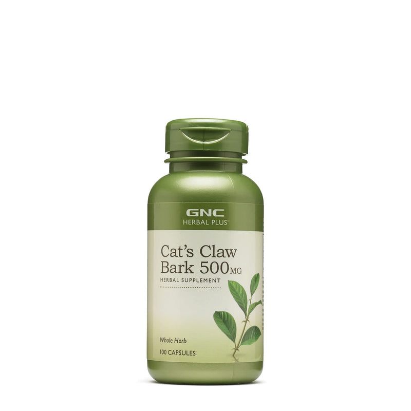 [Australia] - GNC Herbal Plus Cat's Claw Bark 500mg, 100 Capsules, Immune Support 