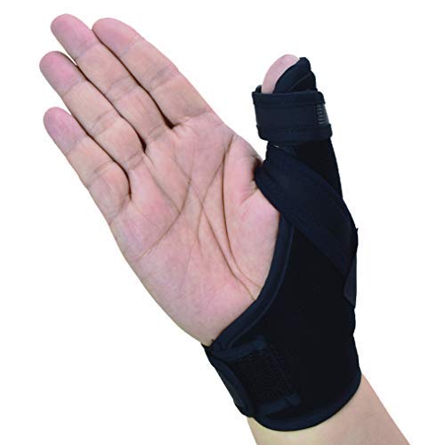 [Australia] - Thumb Spica Splint- Thumb Brace for Arthritis or Soft Tissue Injuries, Lightweight and Breathable, Stabilizing and not Restrictive, Fits Both Hands, a U.S. Solid Product (Large/XL) Large/X-Large (Pack of 1) 