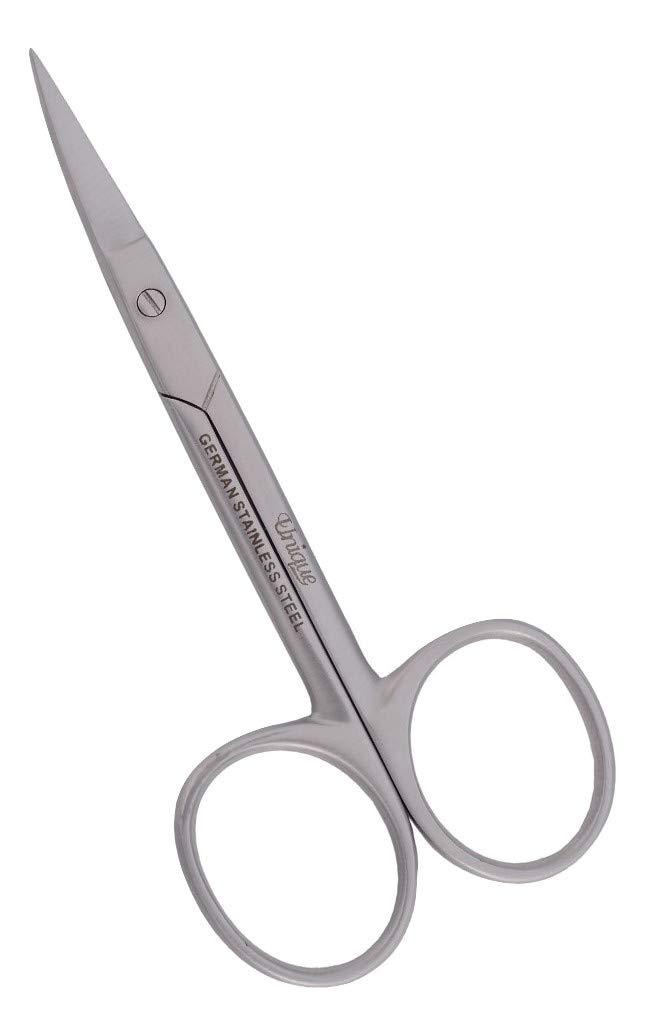 [Australia] - Eyebrow Facial Scissor - Brow Shaping Trimmer - Straight Blade, Grooming, German Stainless Steel - By The Unique Edge 