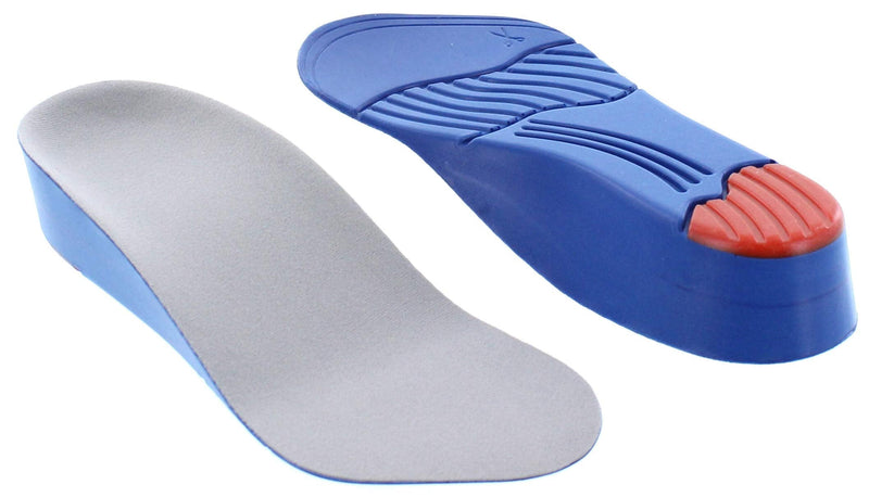 [Australia] - Height Increase Insole, Shoe Lifts For Men - High Arch Mid Sole Support 3/4 Length Elevator Shoe Lift - 1.5 Inches Taller (Men) 