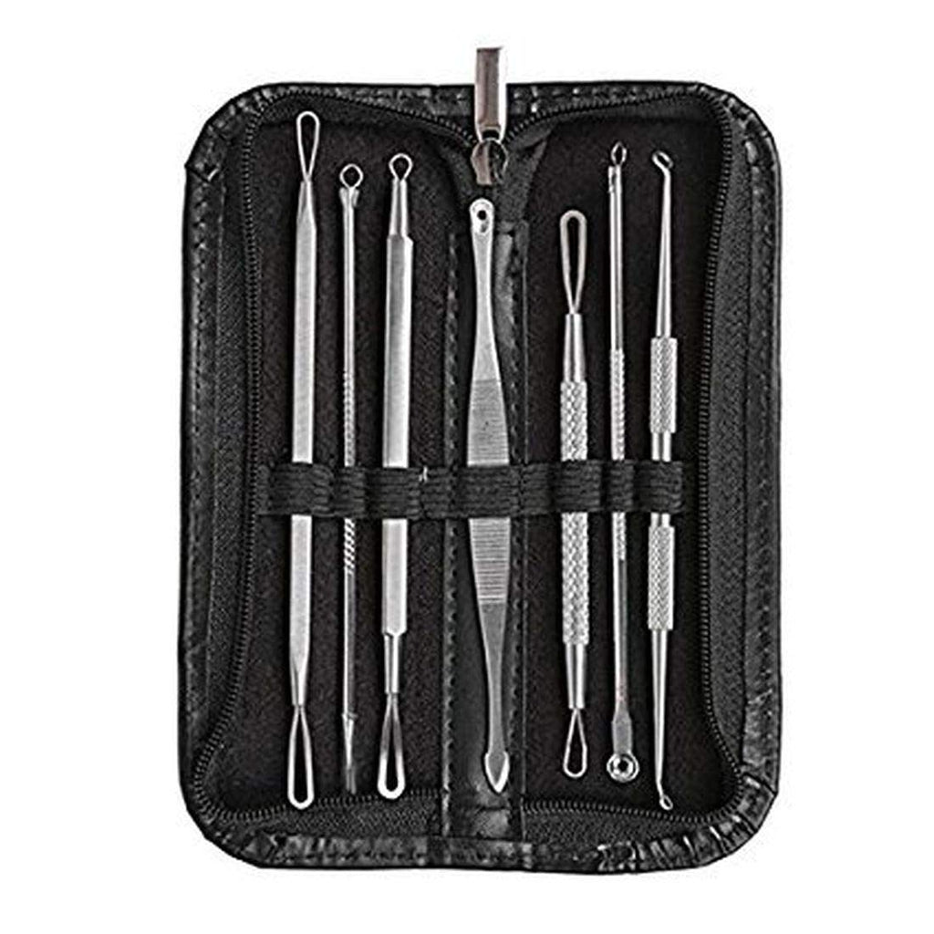 [Australia] - Pimple Popper - Blackhead Remover Pimple Comedone Extractor Tool Best Acne Removal Kit - Treatment for Blemish, Whitehead Popping, Zit with Pimple Popper Badge (Card) 