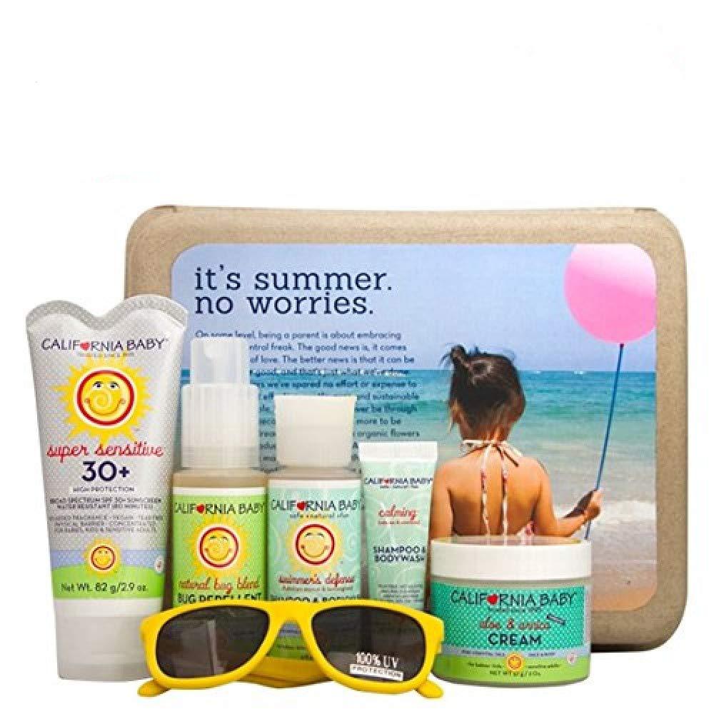 [Australia] - California Baby Summertime Essentials Kit. This Kit is a Great Way to Try Some of Our Sun-care Products & A Variety of Skin Soothing After-Sun Products Makes This Collection Complete 