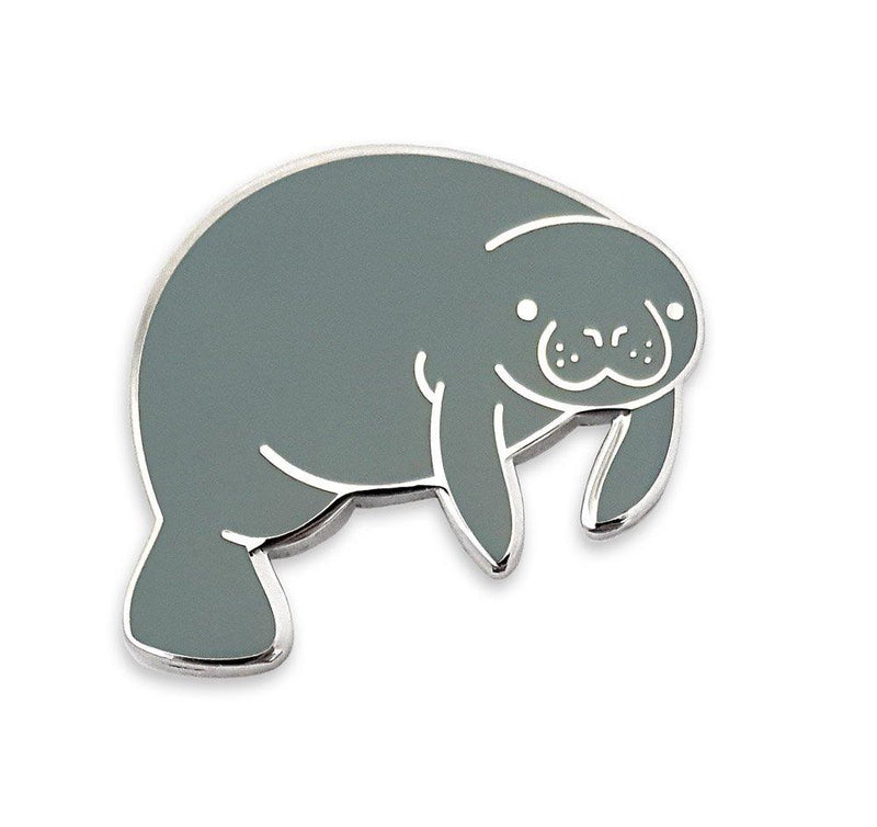 [Australia] - Pinsanity Cute Manatee Enamel Lapel Pin 