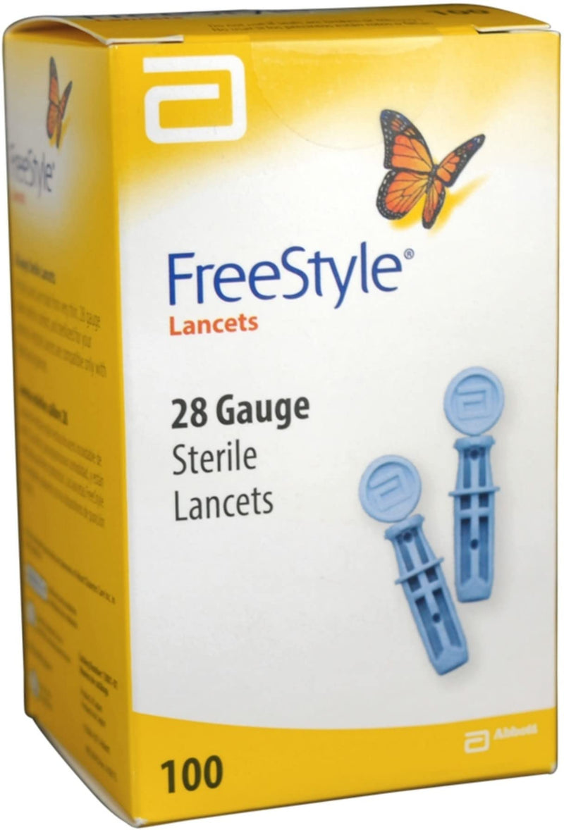 [Australia] - Freestyle Lancets 100 pack with Free Gentle Touch MINI Lancet device 