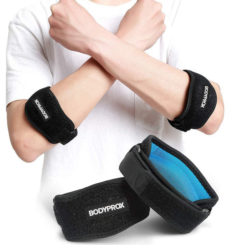 [Australia] - Elbow Brace 2 Pack for Tennis & Golfer's Elbow Pain Relief 