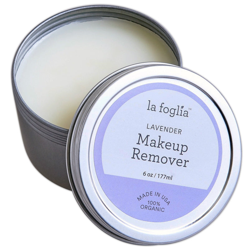 [Australia] - La Foglia Lavender Makeup Remover (Made In USA)100% Organic Lavender Makeup Removal and Face, Body Cream With Pure all Natural Ingredients - 6 Ounces 