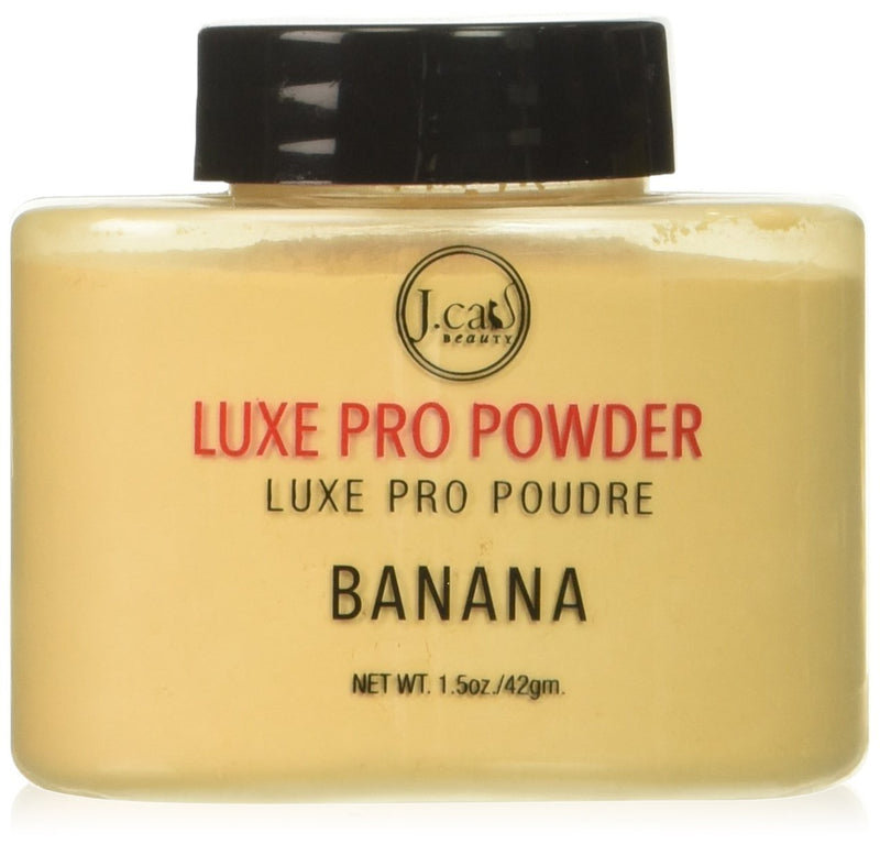 [Australia] - J.Cat Beauty Luxe Pro Powder, 1.5 Ounce - LPP101 Banana 