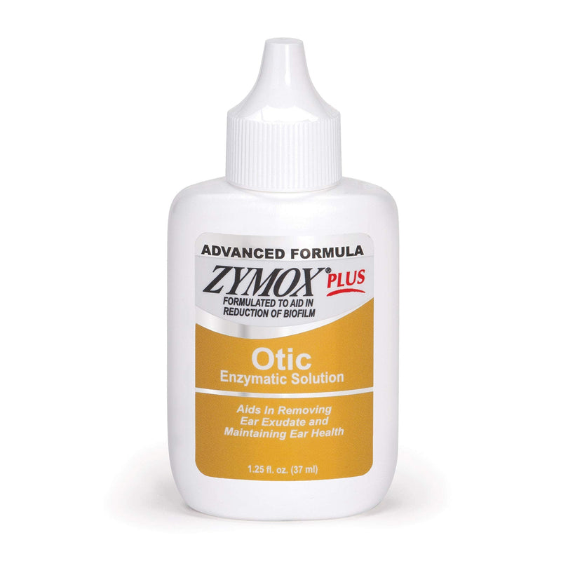 [Australia] - Zymox Advanced Formula Otic Plus Enzymatic Ear Solution for Dogs and Cats Without Hydrocortisone, 1.25oz 
