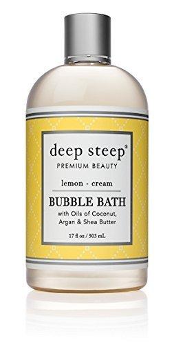[Australia] - Deep Steep Bubble Bath, Lemon Cream, 17 Ounce 1.06 Pound (Pack of 1) 