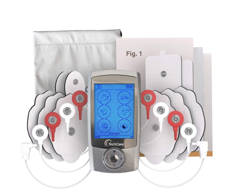 [Australia] - Tens Unit Muscle Stimulator 24 Modes EMS Pulse Massager Machine Device Neck Back Leg Shoulder Pain Relief [New Model] 