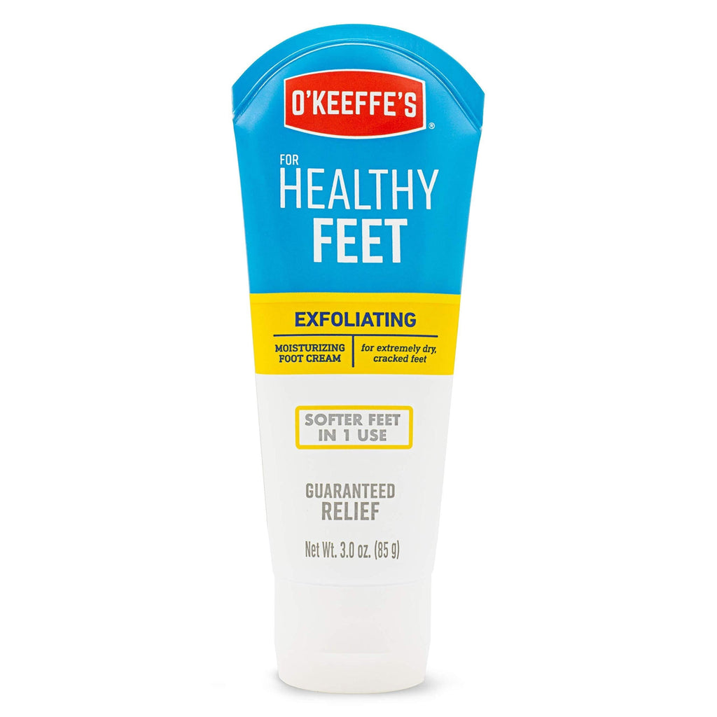 [Australia] - O'Keeffe's K0400008 Healthy Feet Exfoliating Foot Cream, 3 ounce Tube 